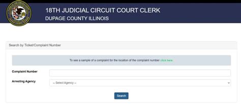 Dupage court case lookup - Search parameters: After clicking yes on the disclaimer, you need to enter the search parameters. Case Numbers: A list of case information should display on the page. The case number is highlighted in blue. Click on the blue case number to go to the case history (docket sheet) for that case . Court Schedule. To obtain a Court Schedule: Select a ...